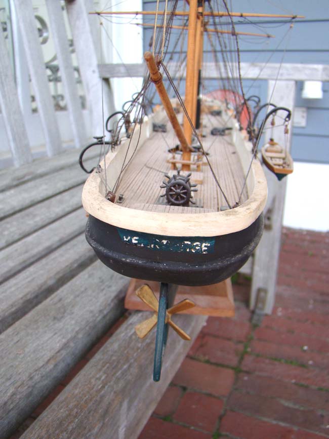 A model of the Civil War gun ship U S S KEARSARGE — image 4